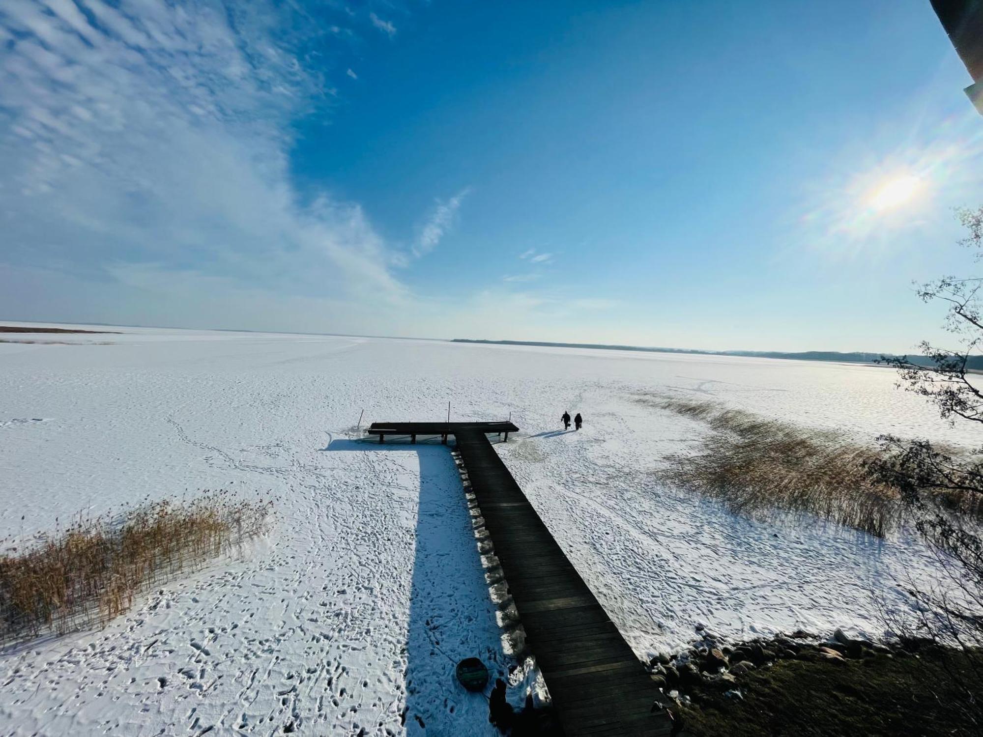 Folwark Luknajno Nad Jeziorem Sniardwy Gospoda Dziedzictwo Kulinarne Warmia-Mazury Mikołajki Buitenkant foto