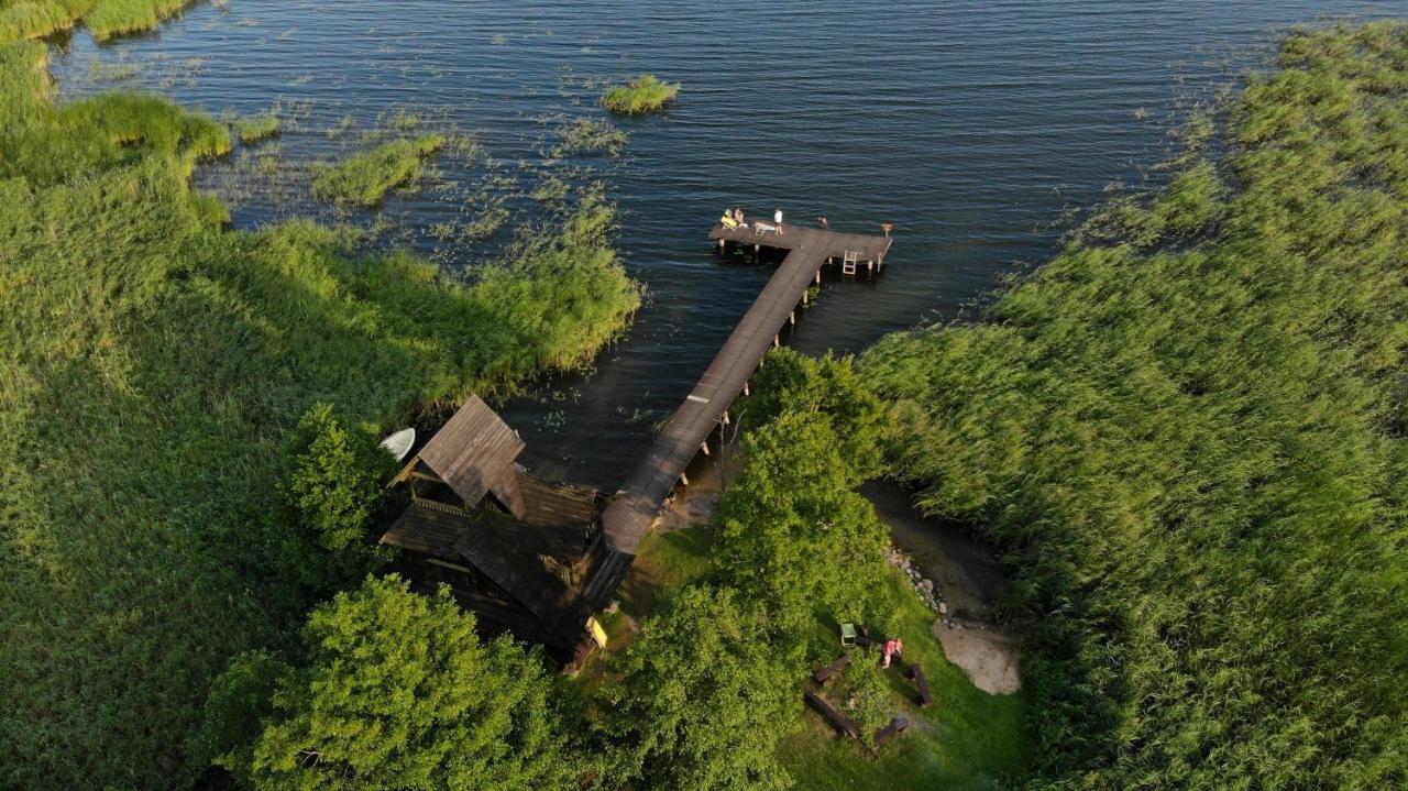 Folwark Luknajno Nad Jeziorem Sniardwy Gospoda Dziedzictwo Kulinarne Warmia-Mazury Mikołajki Buitenkant foto